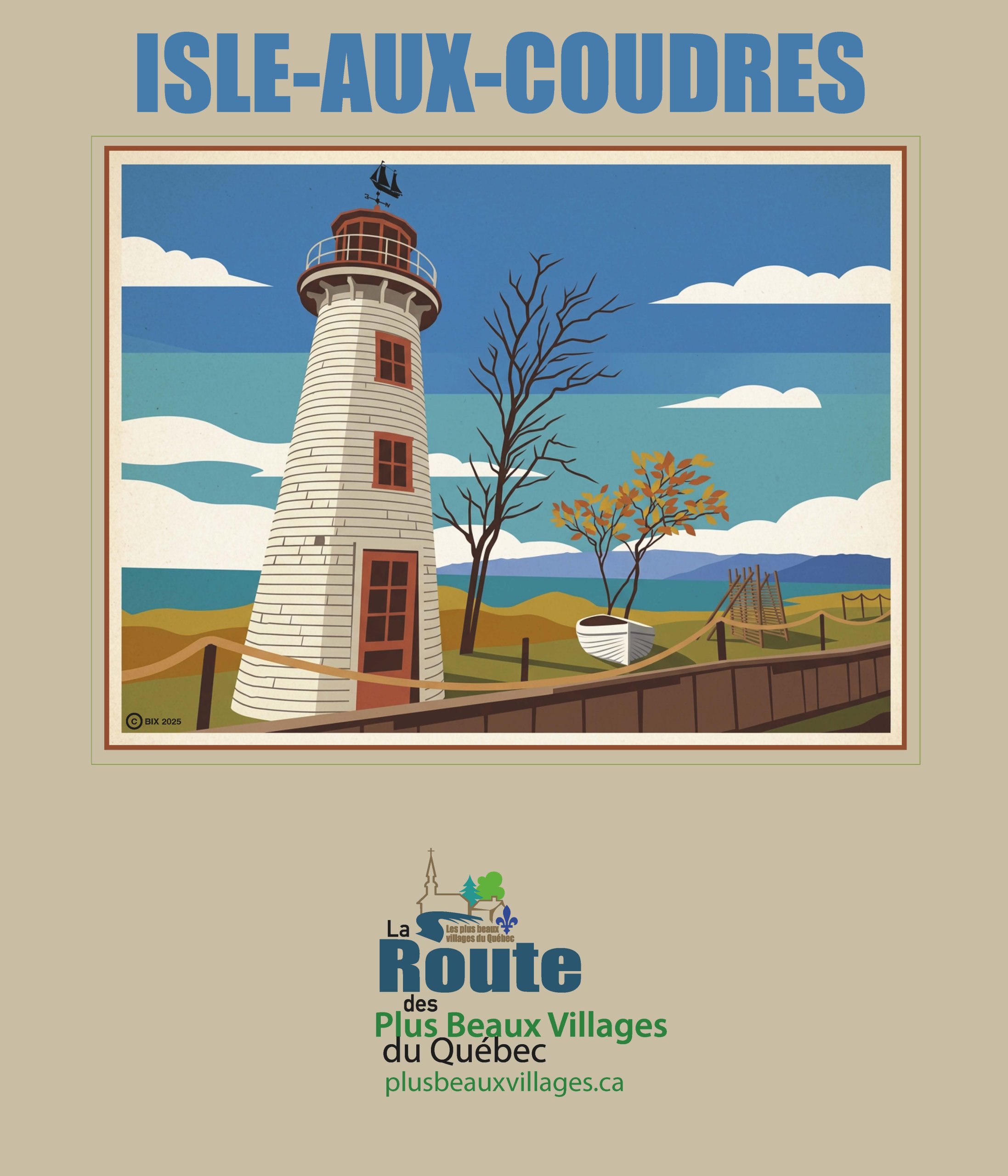Affiche Isle-aux-Coudres