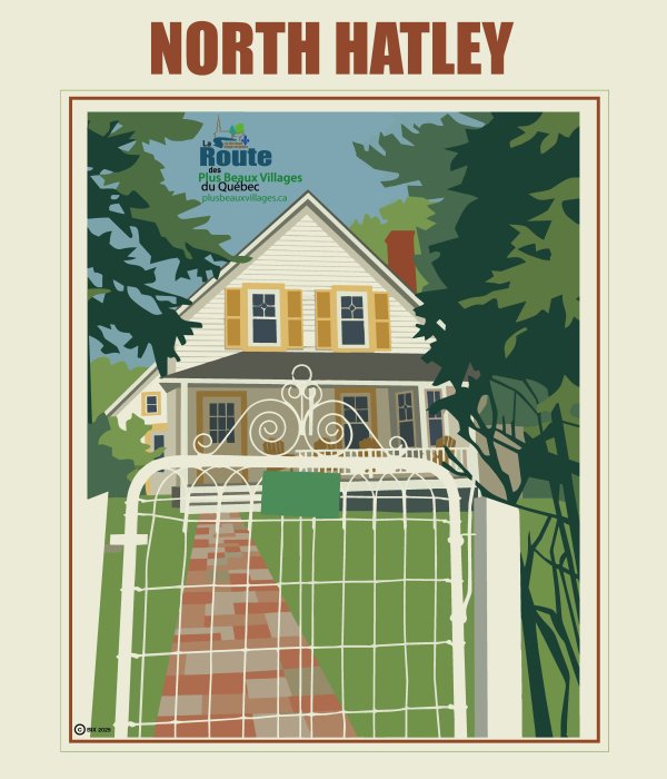Affiche North Hatley
