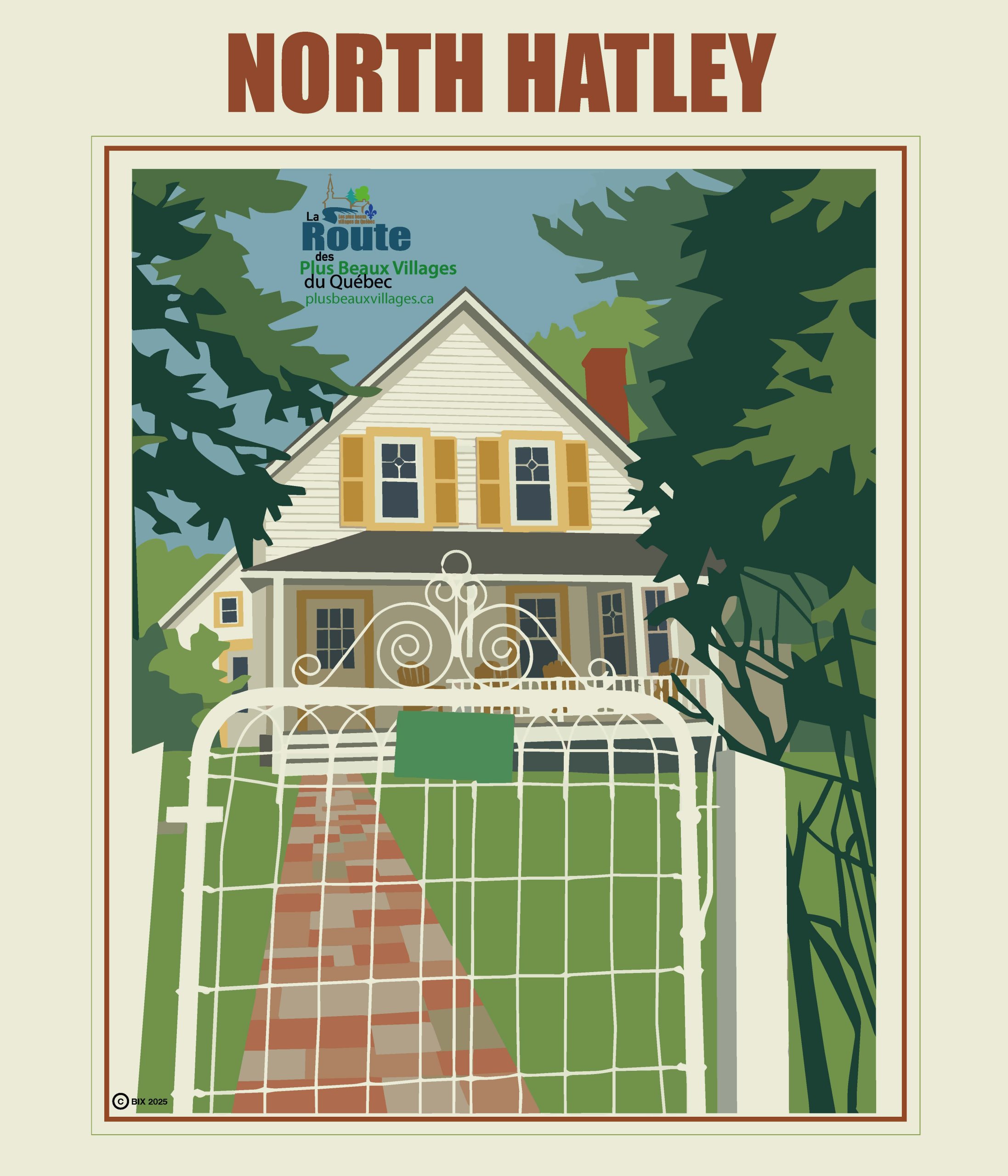 Affiche North Hatley