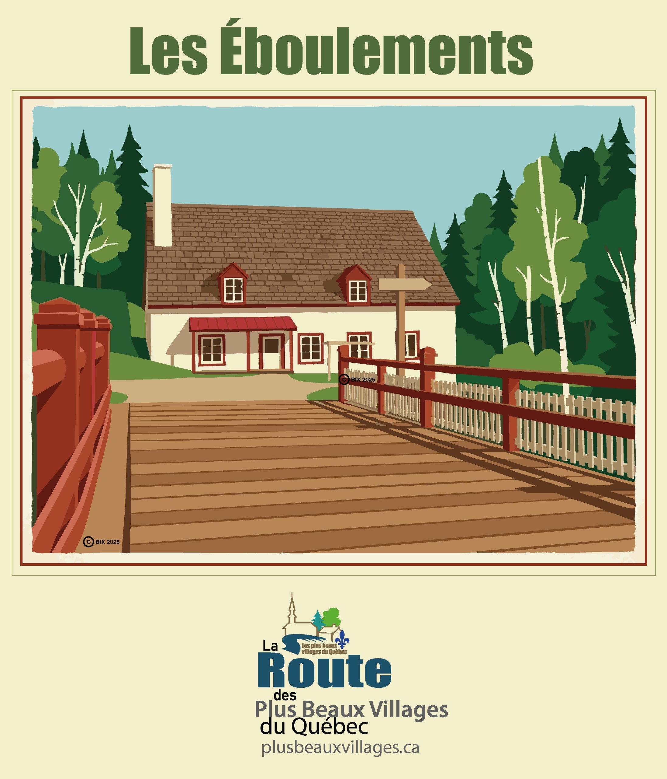Affiche Les Éboulements