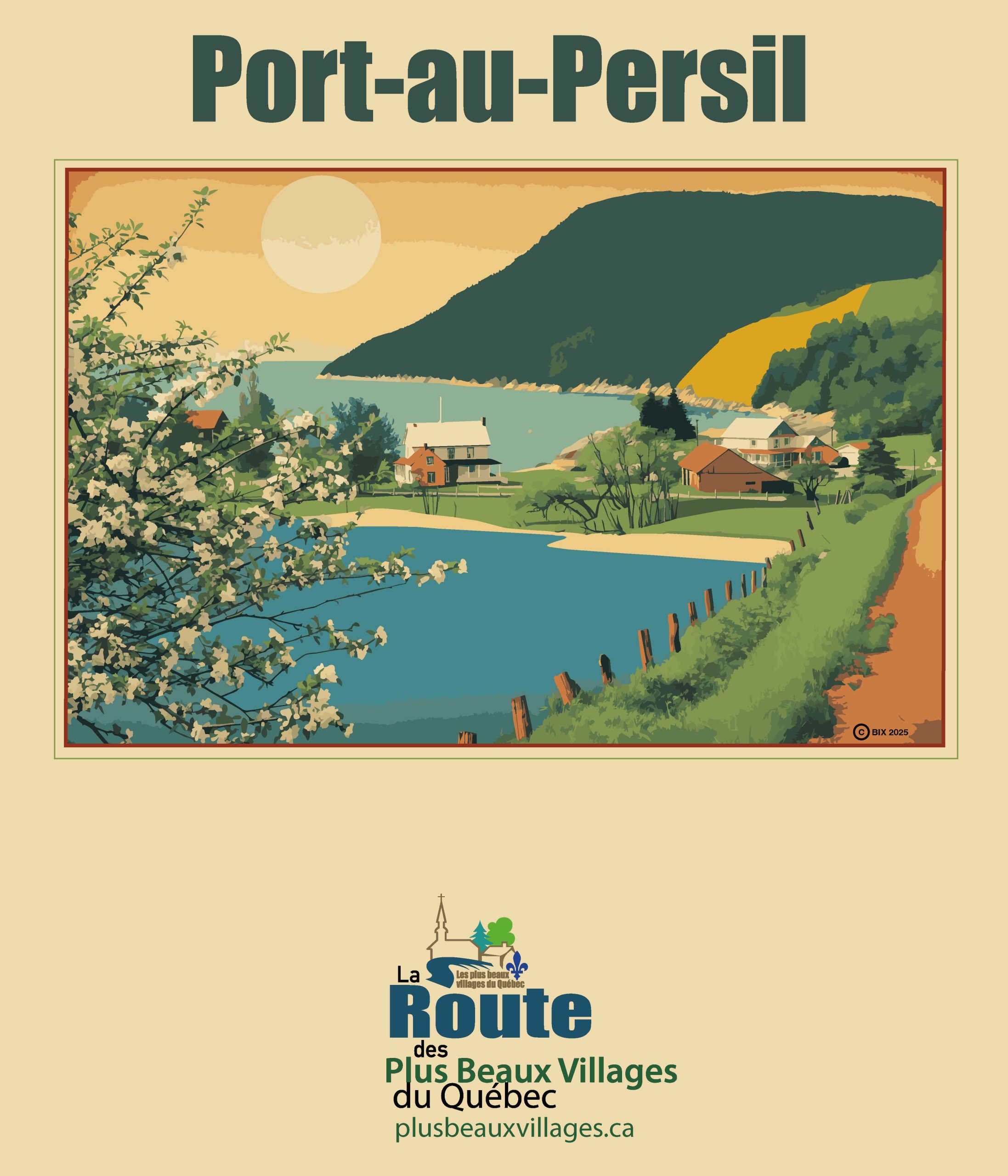 Affiche Port-au-Persil 02