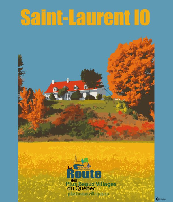 Affiche Saint-Laurent IO