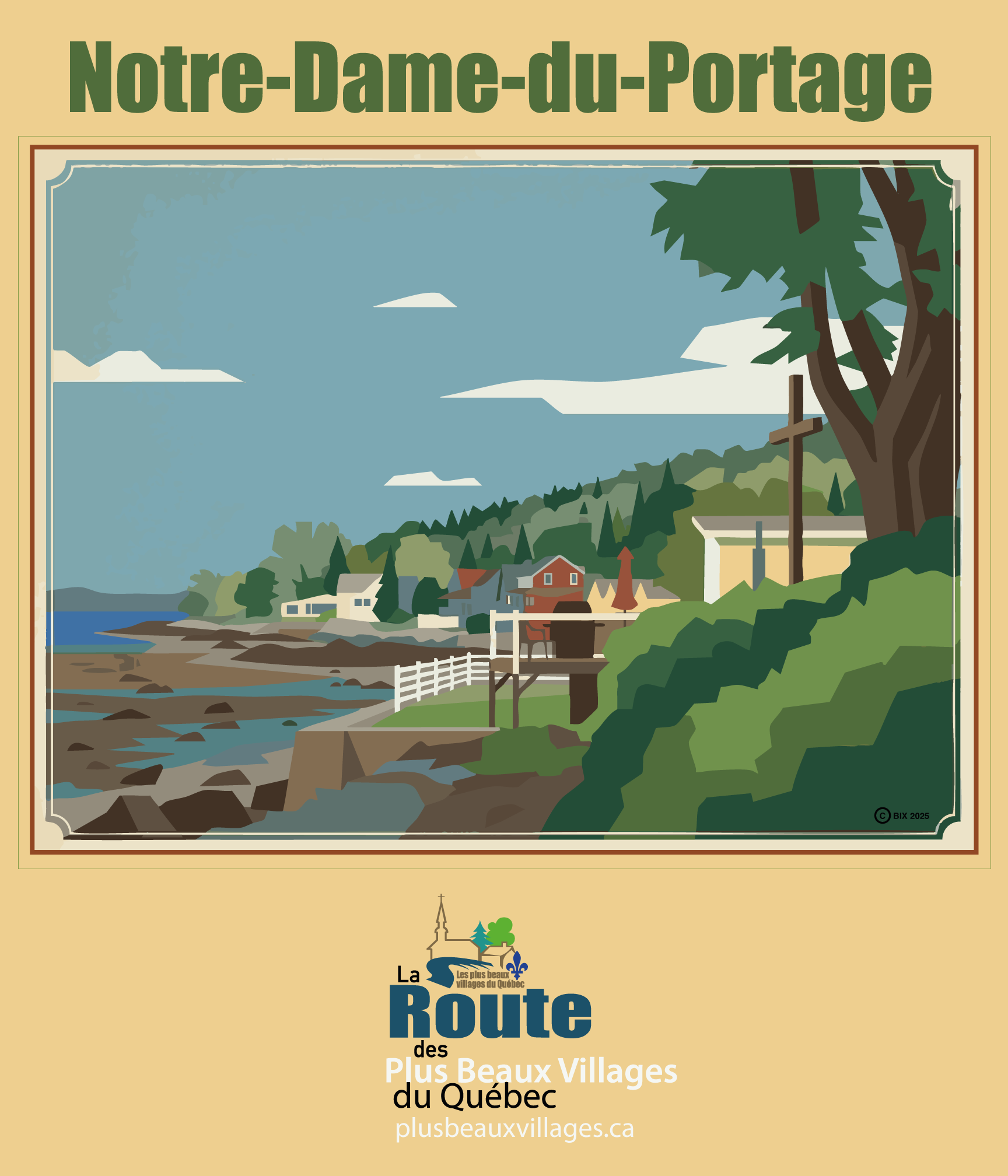Affiche Notre-Dame-du-Portage